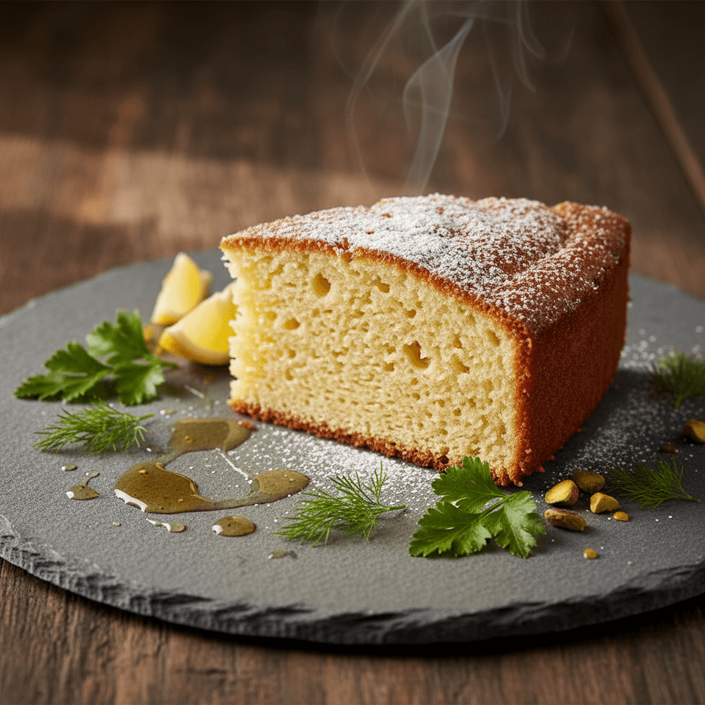 Yumurtasız Sade Kek tarifi görseli - 8 kişilik, 68 TL maliyet