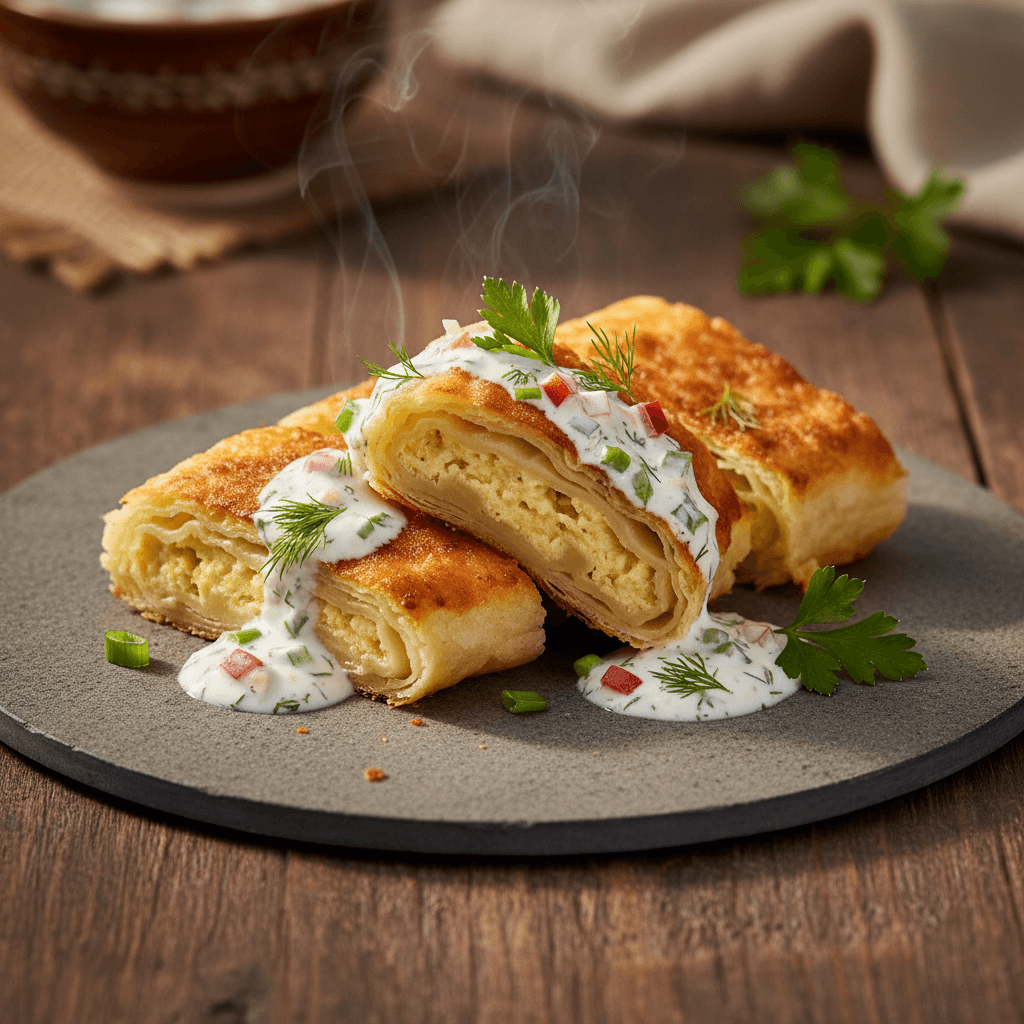 Rulo Buzdolabı Böreği tarifi görseli - 4 kişilik, 58 TL maliyet