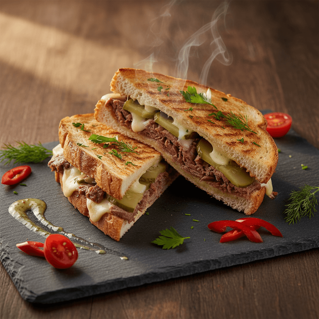 Kavurmalı Tost tarifi görseli - 2 kişilik, 456 TL maliyet