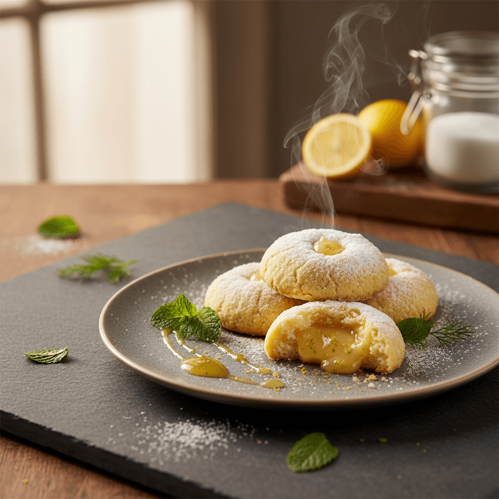Limon Dolgulu Kurabiye tarifi görseli - 24 kişilik, 160 TL maliyet