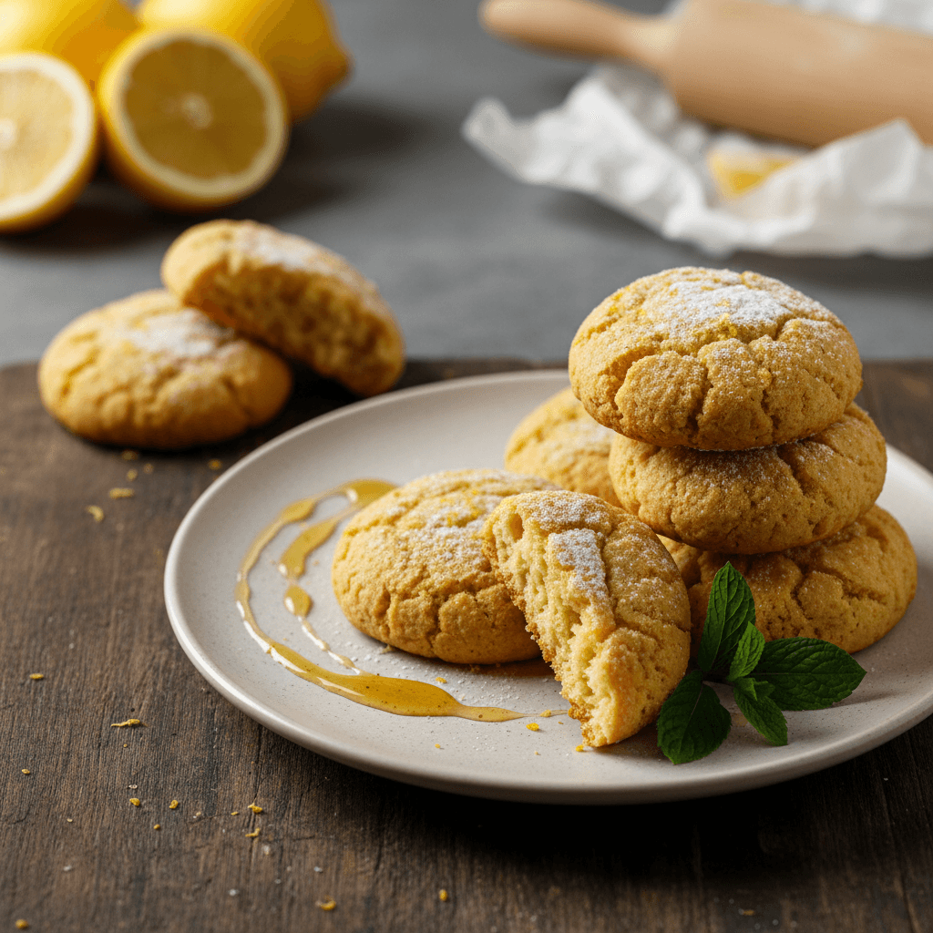 Limonlu Anne Kurabiyesi tarifi görseli - 48 kişilik, 130 TL maliyet