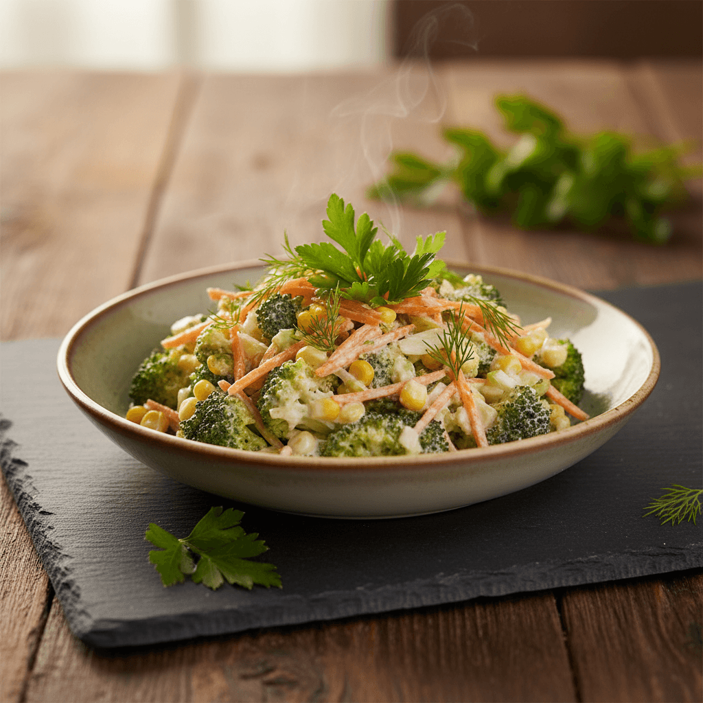 Yoğurtlu Brokoli Salatası tarifi görseli - 2 kişilik, 98 TL maliyet