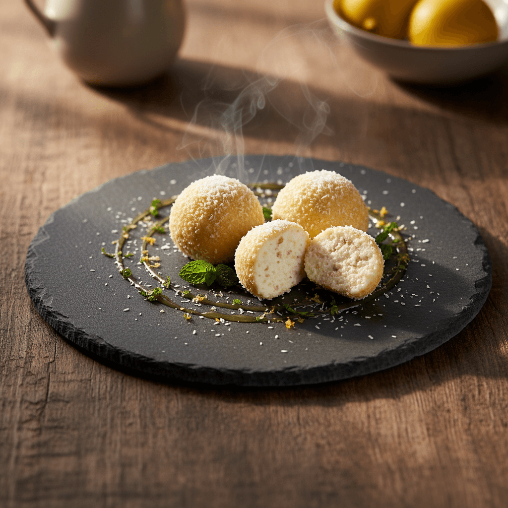 Limonlu Cheesecake Topları tarifi görseli - 25 kişilik, 439 TL maliyet