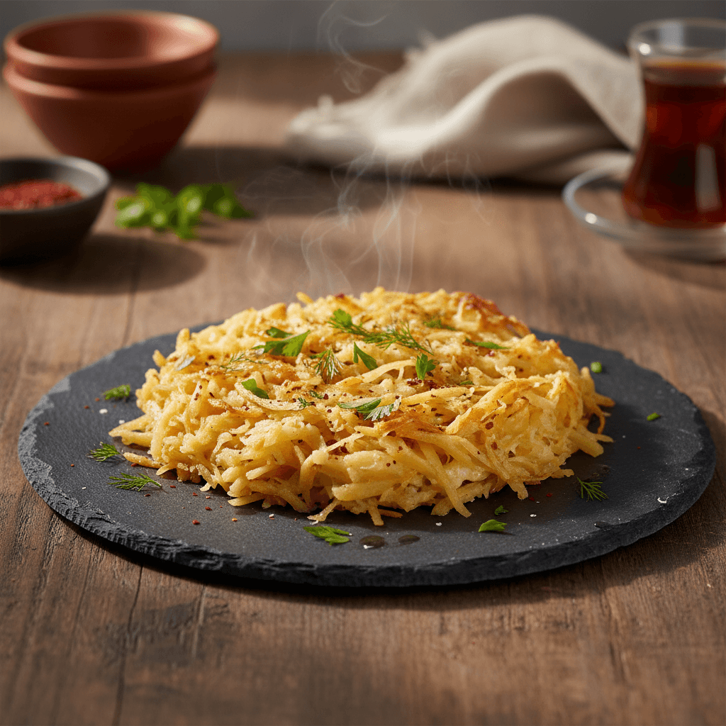 Patatesli Kaşarlı Kırpık Börek tarifi görseli - 6 kişilik, 251 TL maliyet
