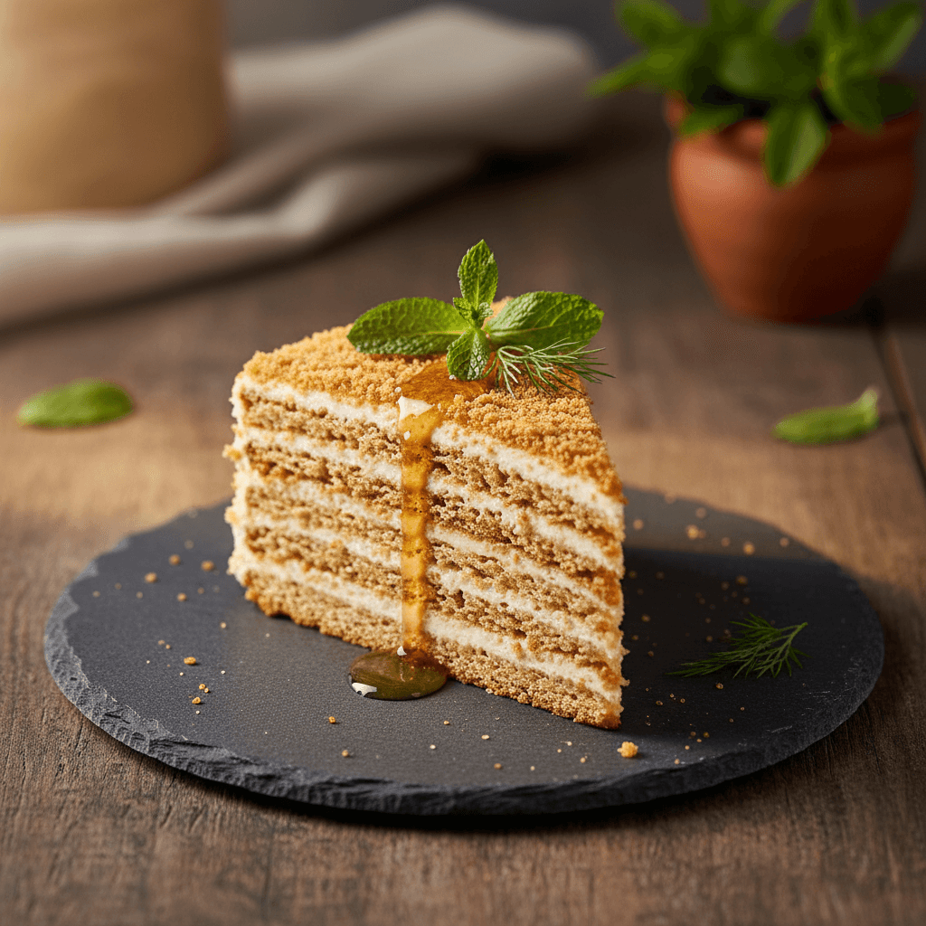 Ballı Rus Pastası tarifi görseli - 6 kişilik, 196 TL maliyet