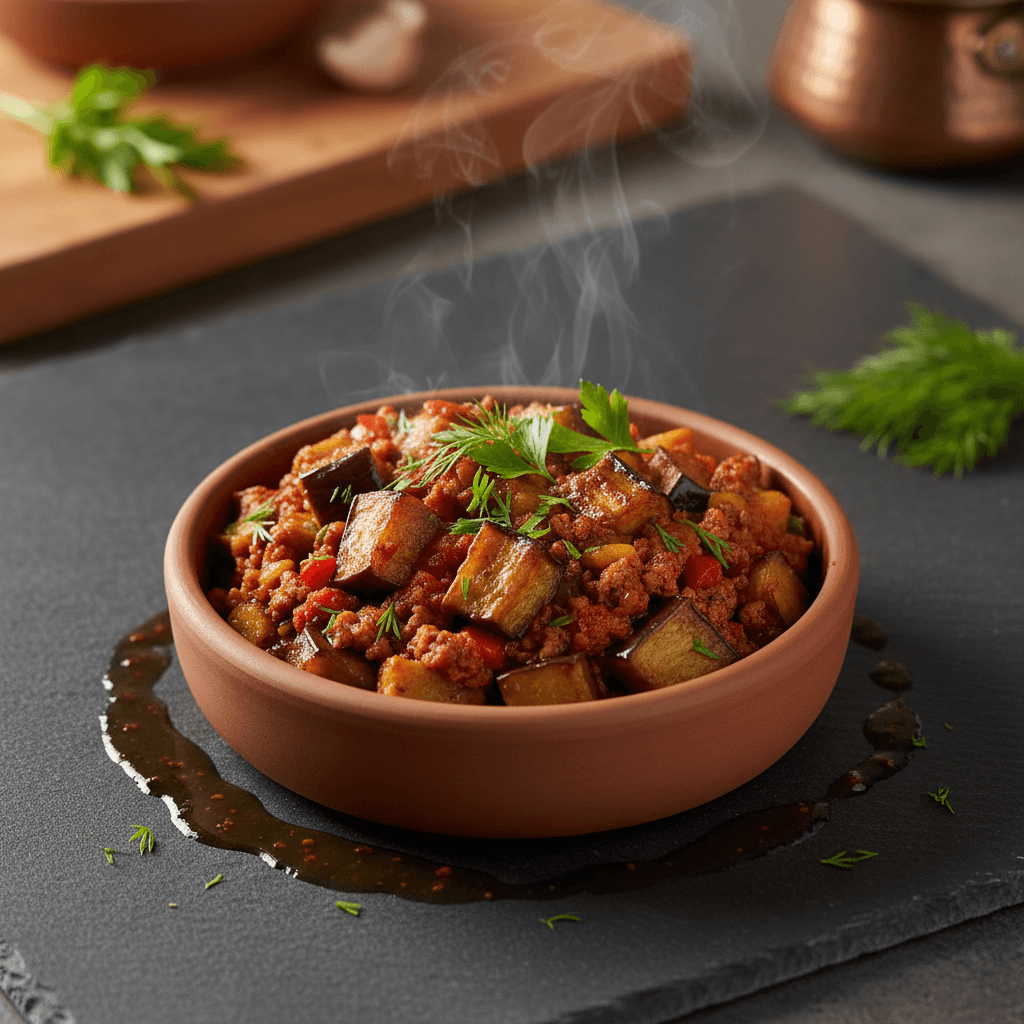 Fırında Patlıcan Musakka tarifi görseli - 2 kişilik 251 TL