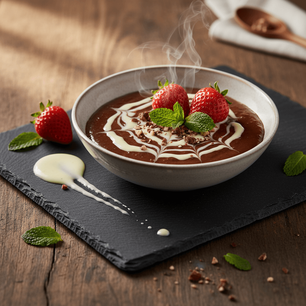 Ev Yapımı Kakaolu Puding tarifi görseli - 4 kişilik 85 TL