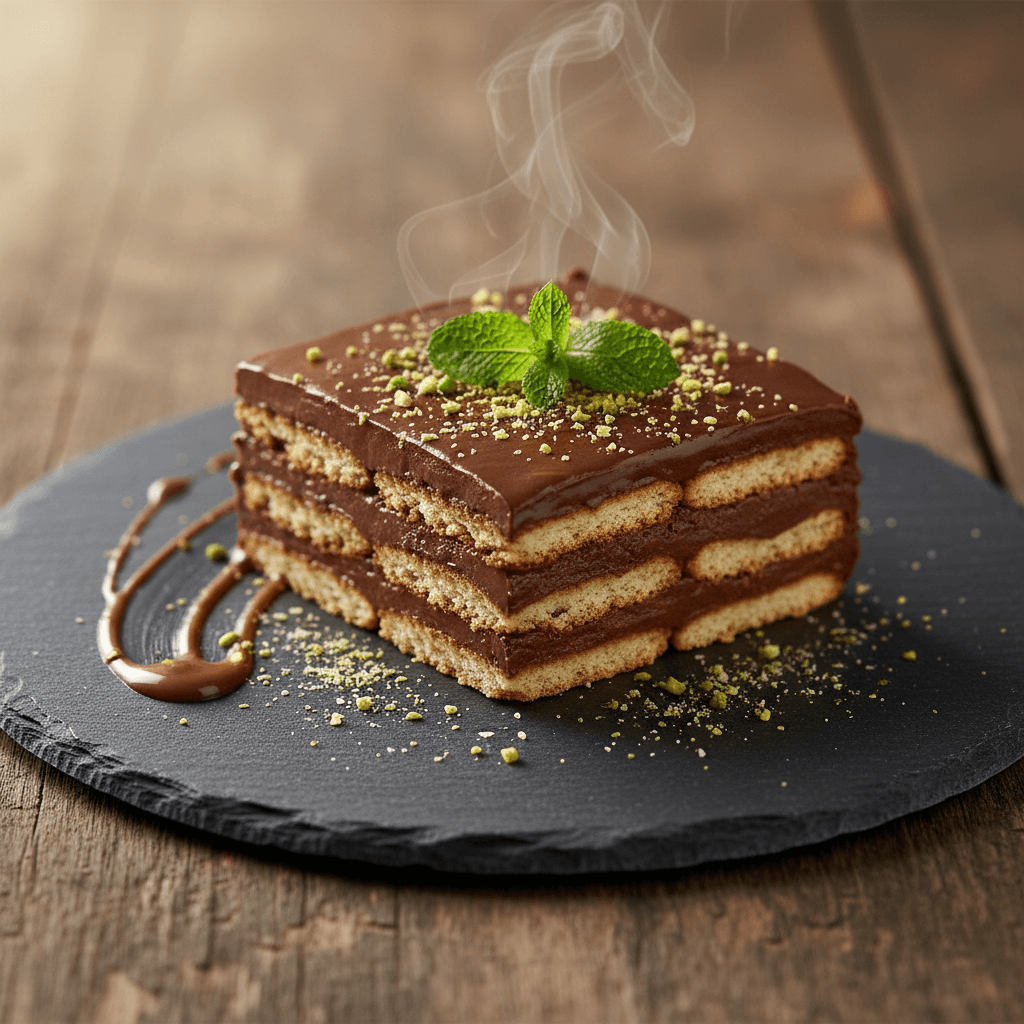 Pudingli Bisküvili Pasta tarifi görseli - 4 kişilik, 65 TL maliyet