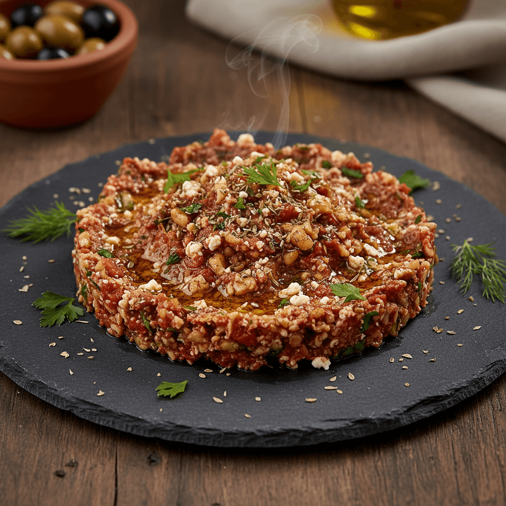 Cevizli Peynirli Ezme tarifi görseli - 2 kişilik, 250 TL maliyet