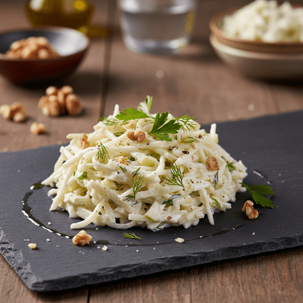 Yeşil Elmalı Kereviz Salatası tarifi görseli - 2 kişilik