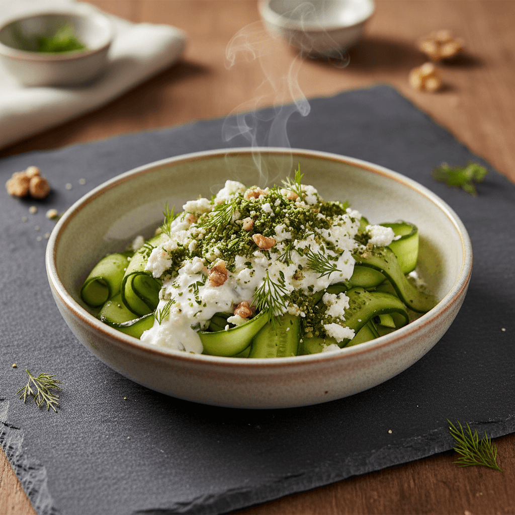 Soslu Salatalık tarifi görseli - 1 kişilik, 105 TL maliyet