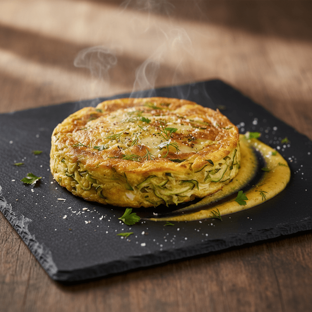 Kabaklı Frittata tarifi görseli - 6 kişilik, 130 TL maliyet
