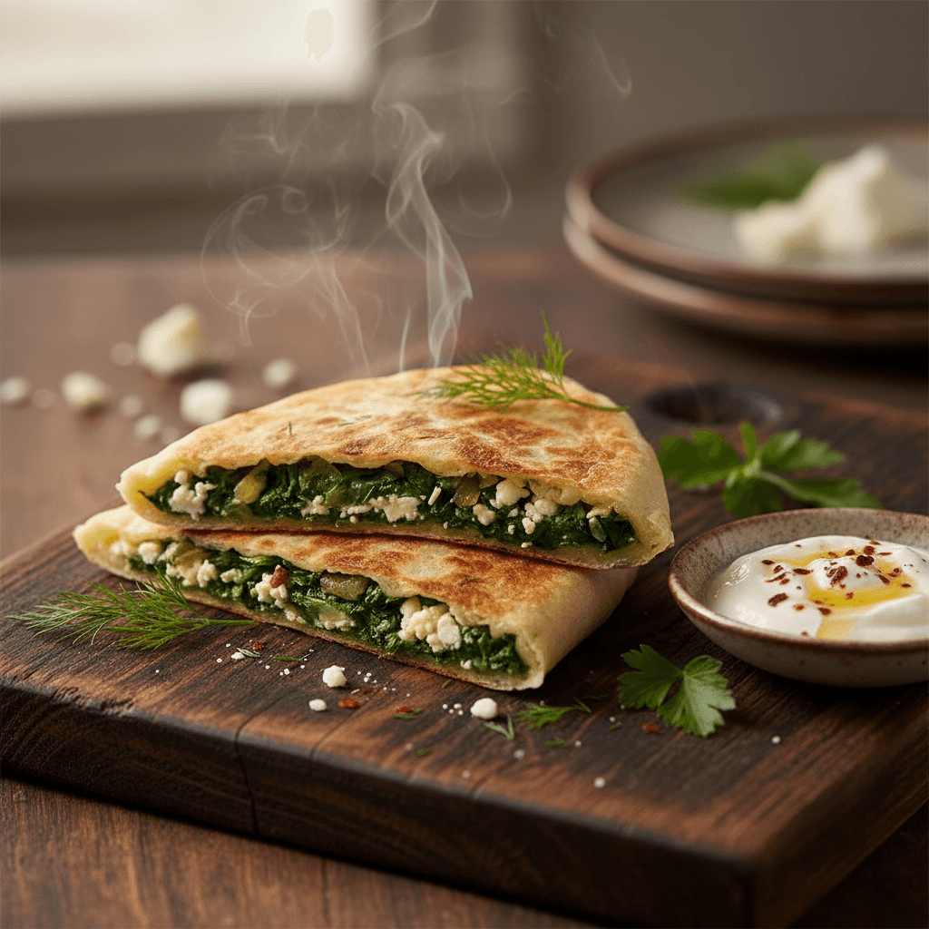 Tost Makinesinde Ispanaklı Gözleme tarifi görseli - 2 kişilik, 293 TL maliyet