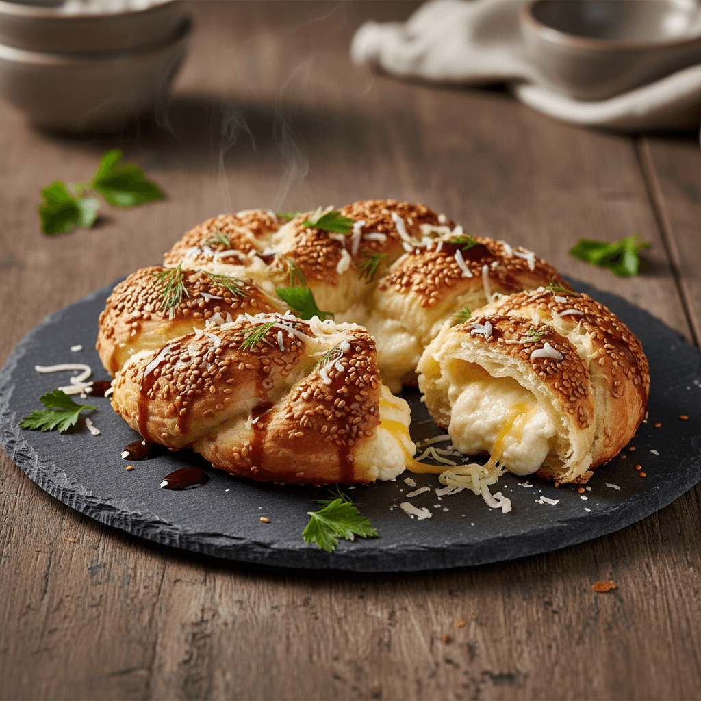 Katmerli Simit Poğaça tarifi görseli - 15 kişilik, 184 TL maliyet