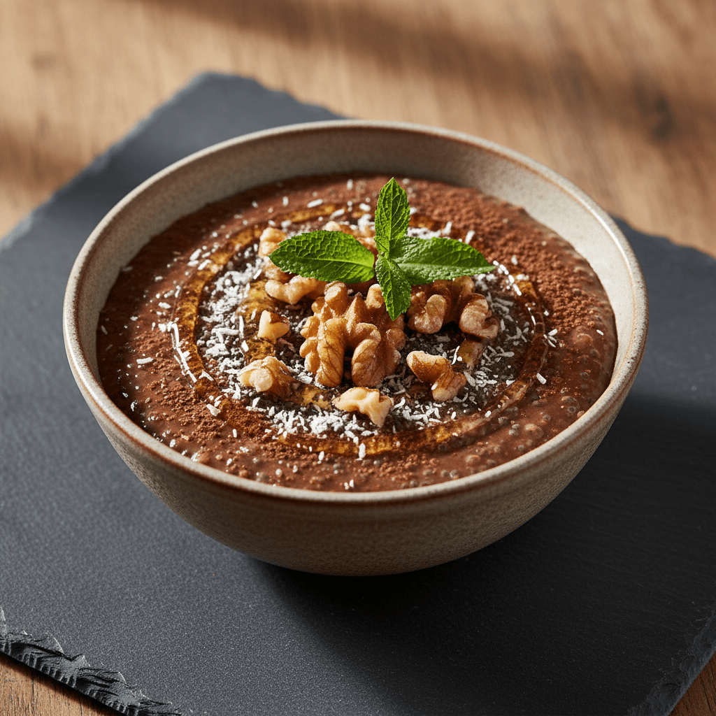 Kakaolu Chia Puding tarifi görseli - 2 kişilik, 99 TL maliyet