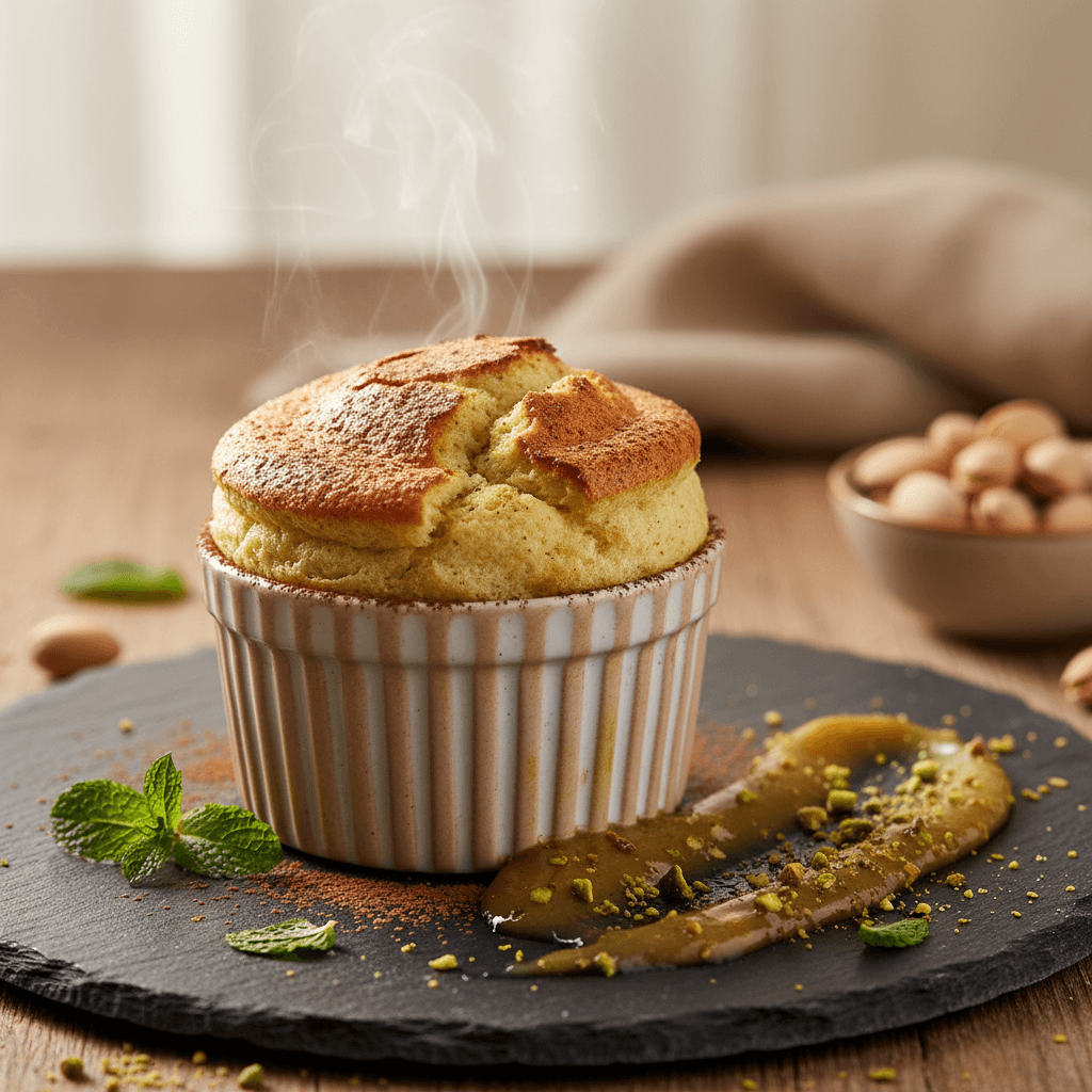 Fıstık Ezmeli Sufle tarifi görseli - 2 kişilik, 118 TL maliyet