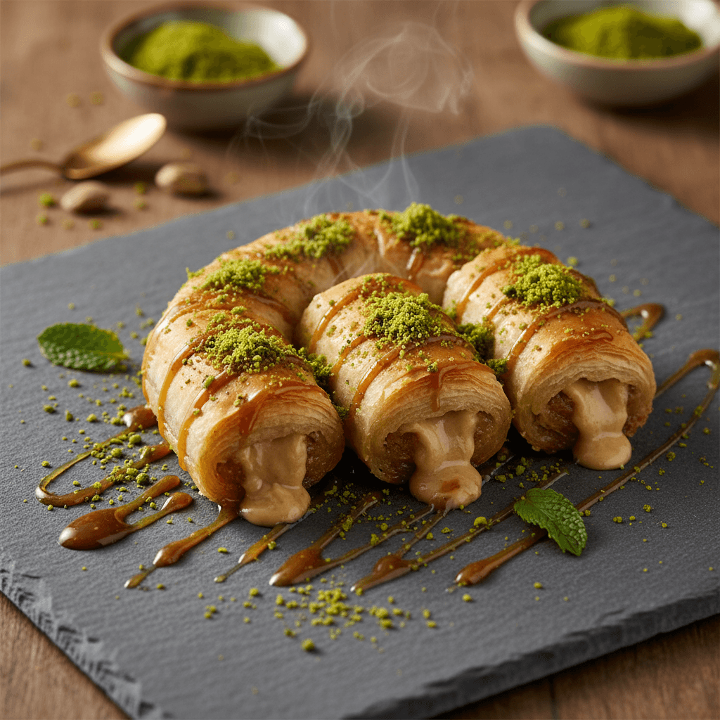 Tahinli Fıstıklı Sarma tarifi görseli - 4 kişilik, 323 TL maliyet