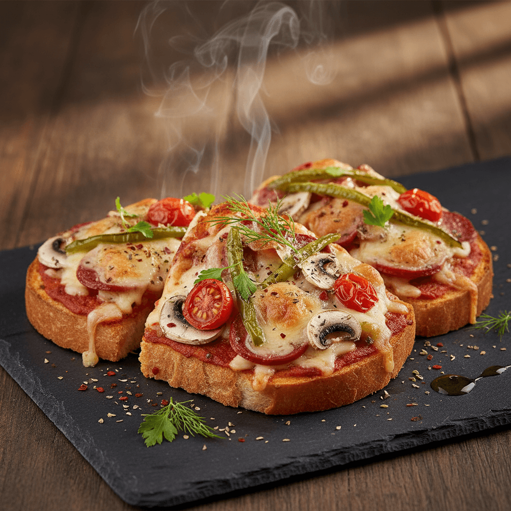 Tost Ekmeğinde Pizza tarifi görseli - 6 kişilik, 731 TL maliyet