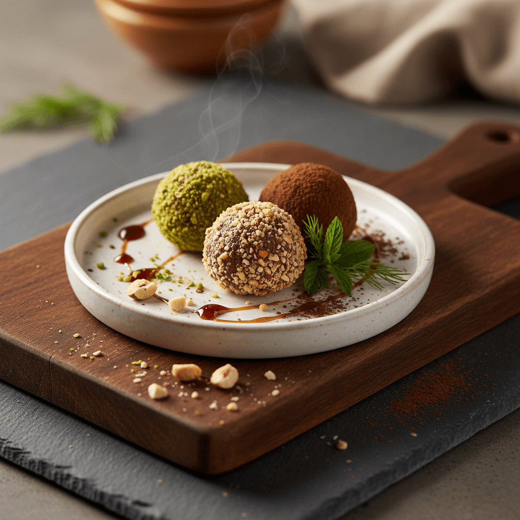 Hurma Topları tarifi görseli - 20 kişilik, 137 TL maliyet
