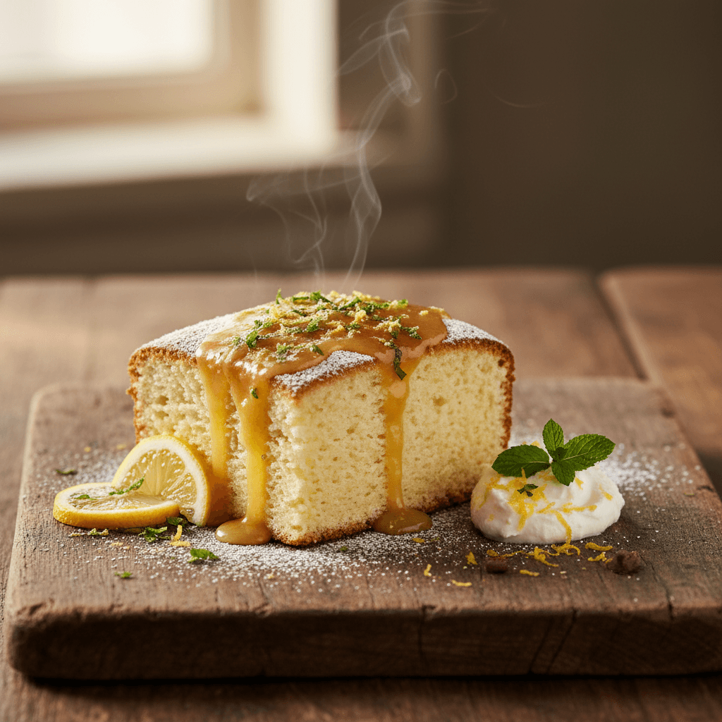 Limon Kokulu Labneli Kek tarifi görseli - 6 kişilik, 205 TL maliyet