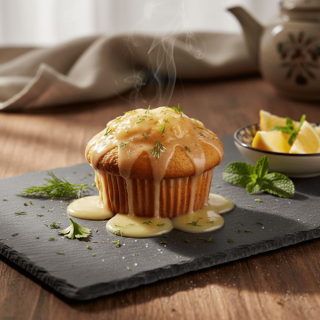 Limon Soslu Muffin tarifi görseli - 12 kişilik, 126 TL maliyet