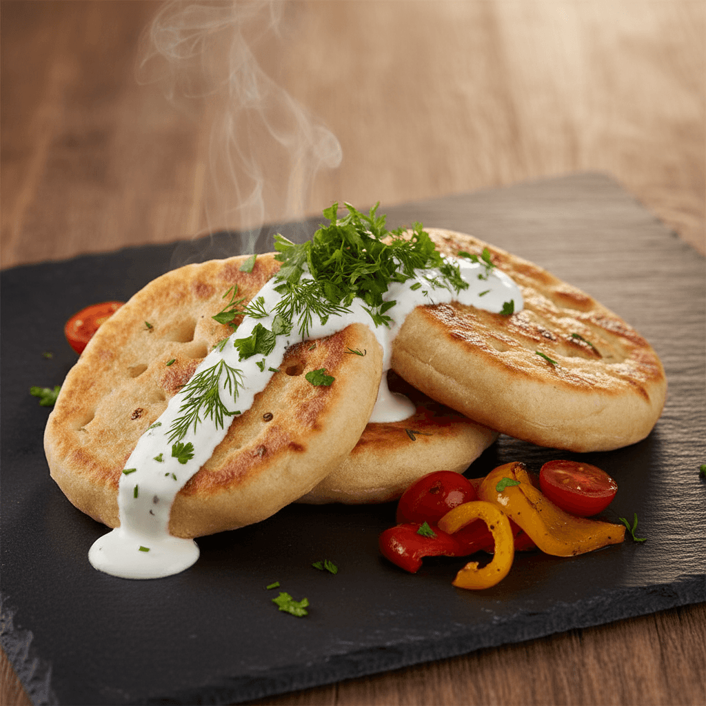 Ev Yapımı Mini Bazlama tarifi görseli - 4 kişilik, 120 TL maliyet
