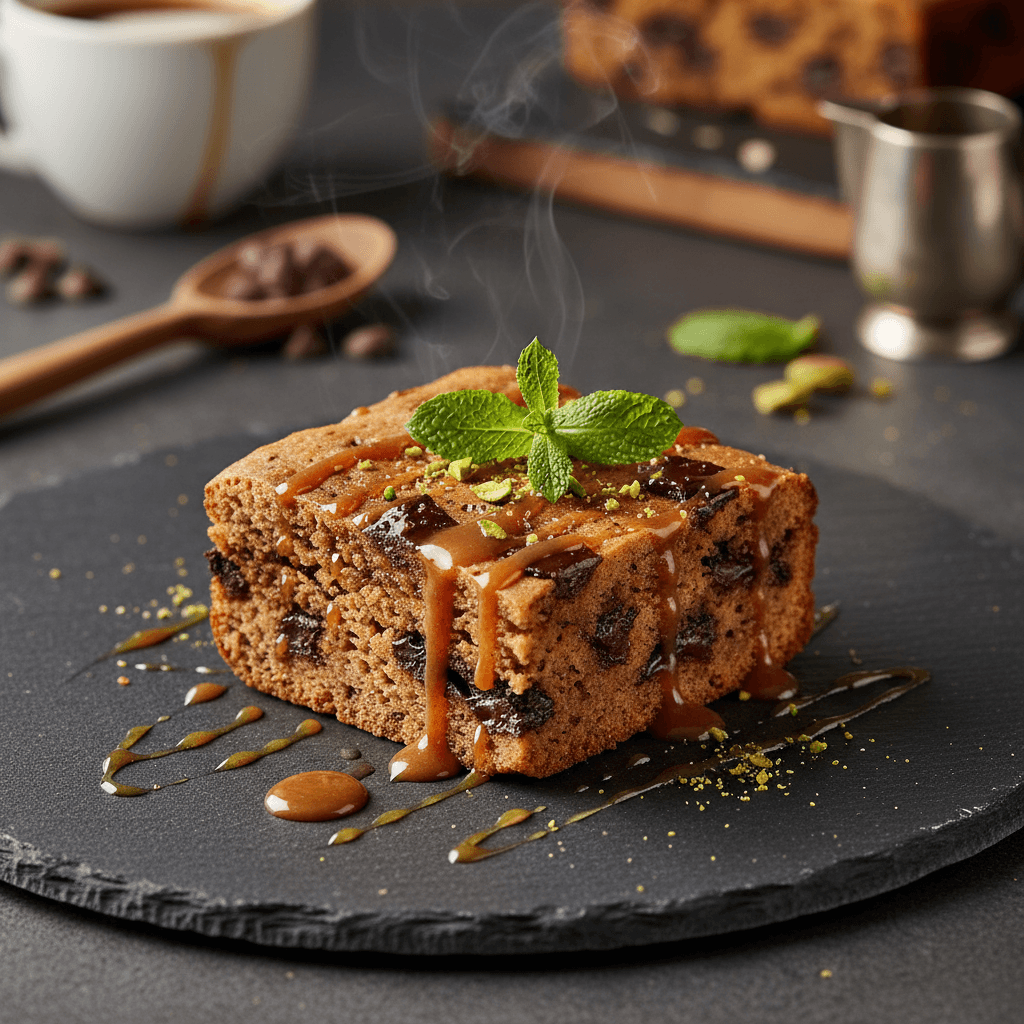 Çikolata Parçalı Kahveli Blondie tarifi görseli - 9 kişilik, 170 TL maliyet