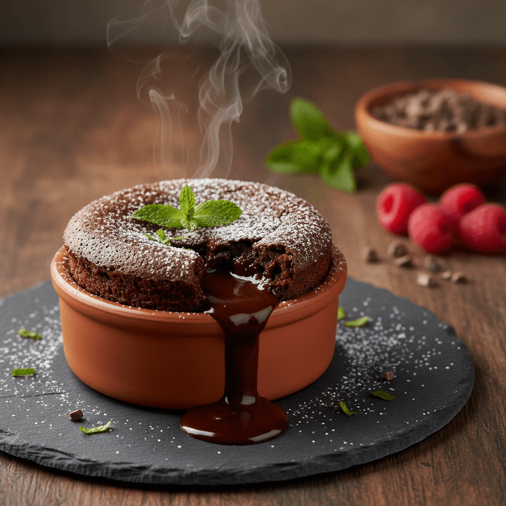 Kolay Çikolatalı Sufle tarifi görseli - 4 kişilik, 150 TL maliyet