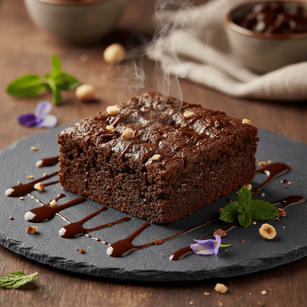 Bitter Çikolatalı Brownie tarifi görseli - 6 kişilik, 320 TL maliyet