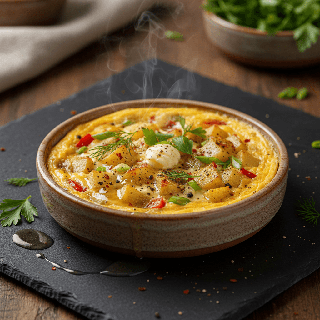 Fırında Omlet tarifi görseli - 2 kişilik, 118 TL maliyet