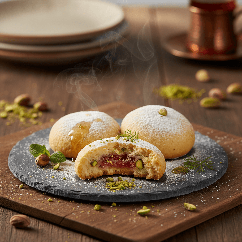 Fıstıklı Lokumlu Kurabiye tarifi görseli - 12 kişilik 778 TL