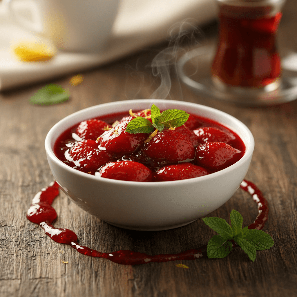 Çilek Marmeladı tarifi görseli - 4 kişilik, 182 TL maliyet