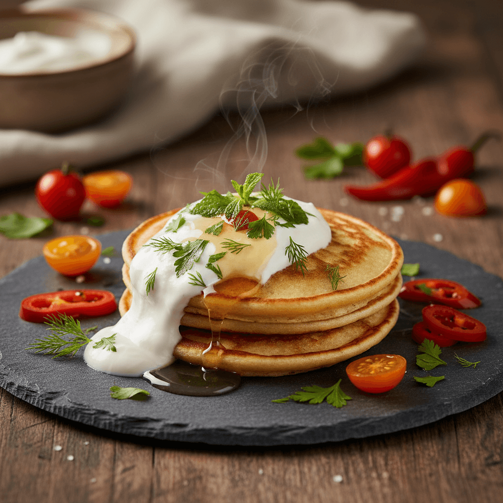 Yoğurtlu Pancake tarifi görseli - 2 kişilik, 49 TL maliyet