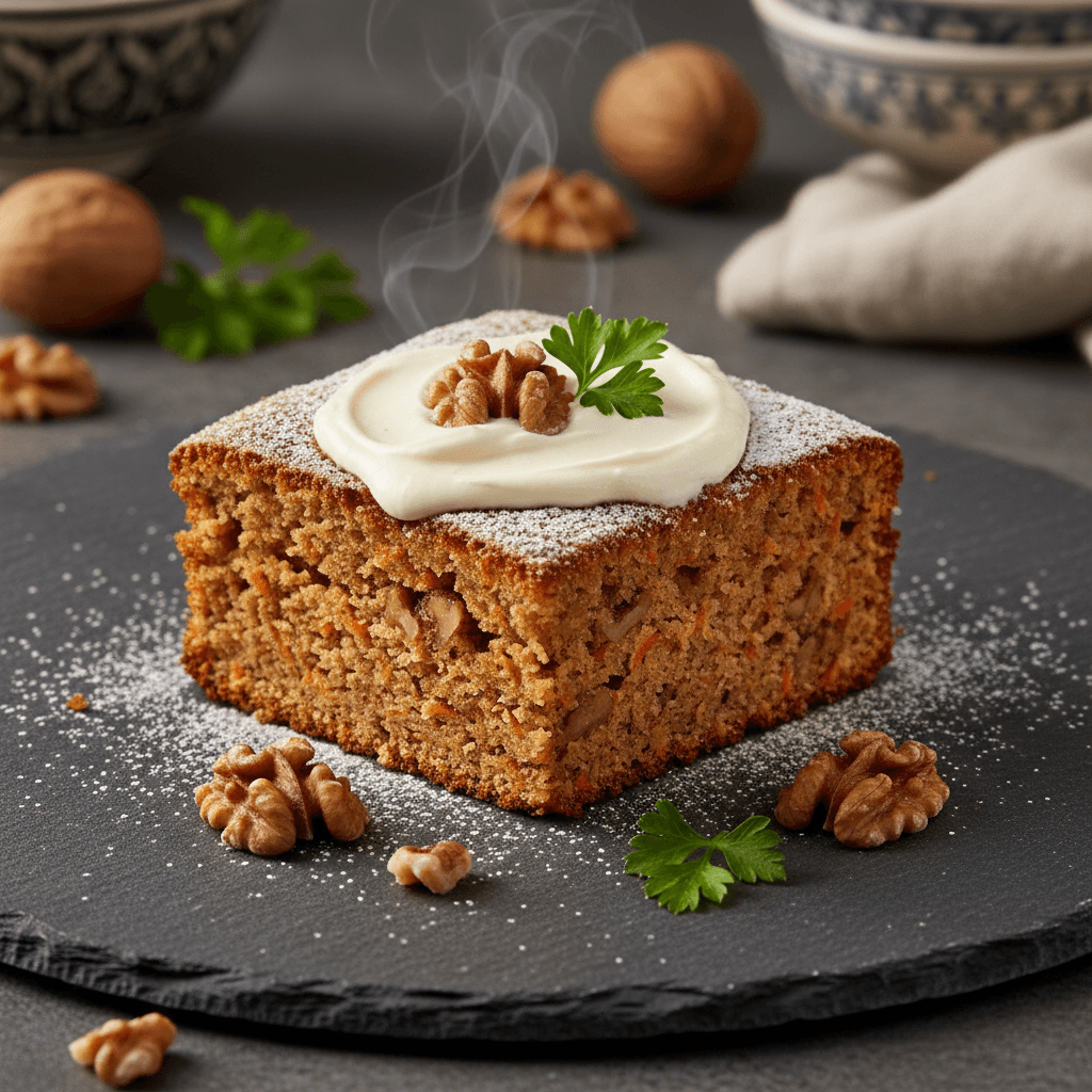Cevizli Havuçlu Kek tarifi görseli - 12 kişilik, 276 TL maliyet