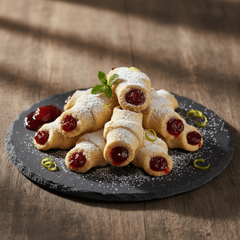 Reçelli Kuru Pasta tarifi görseli - 16 kişilik, 96 TL maliyet