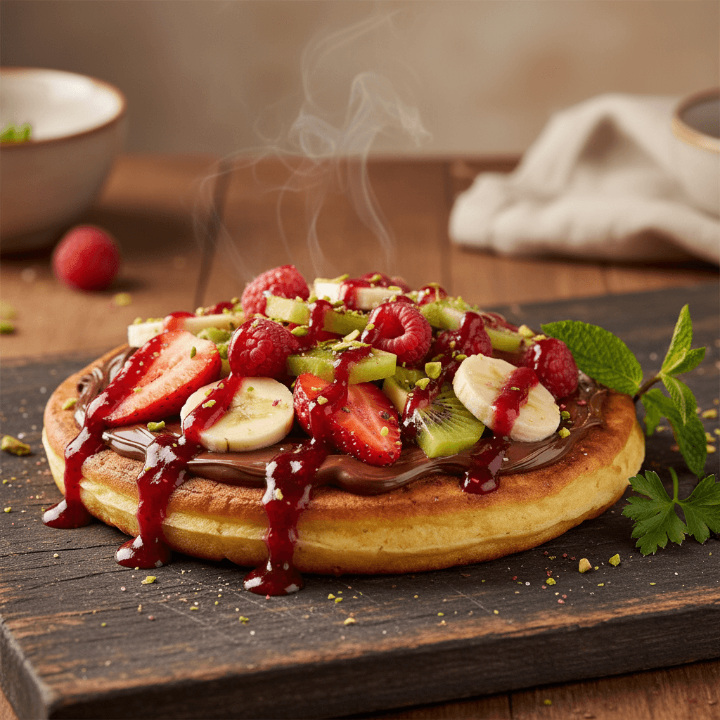Tavada Waffle tarifi görseli - 3 kişilik, 140 TL maliyet