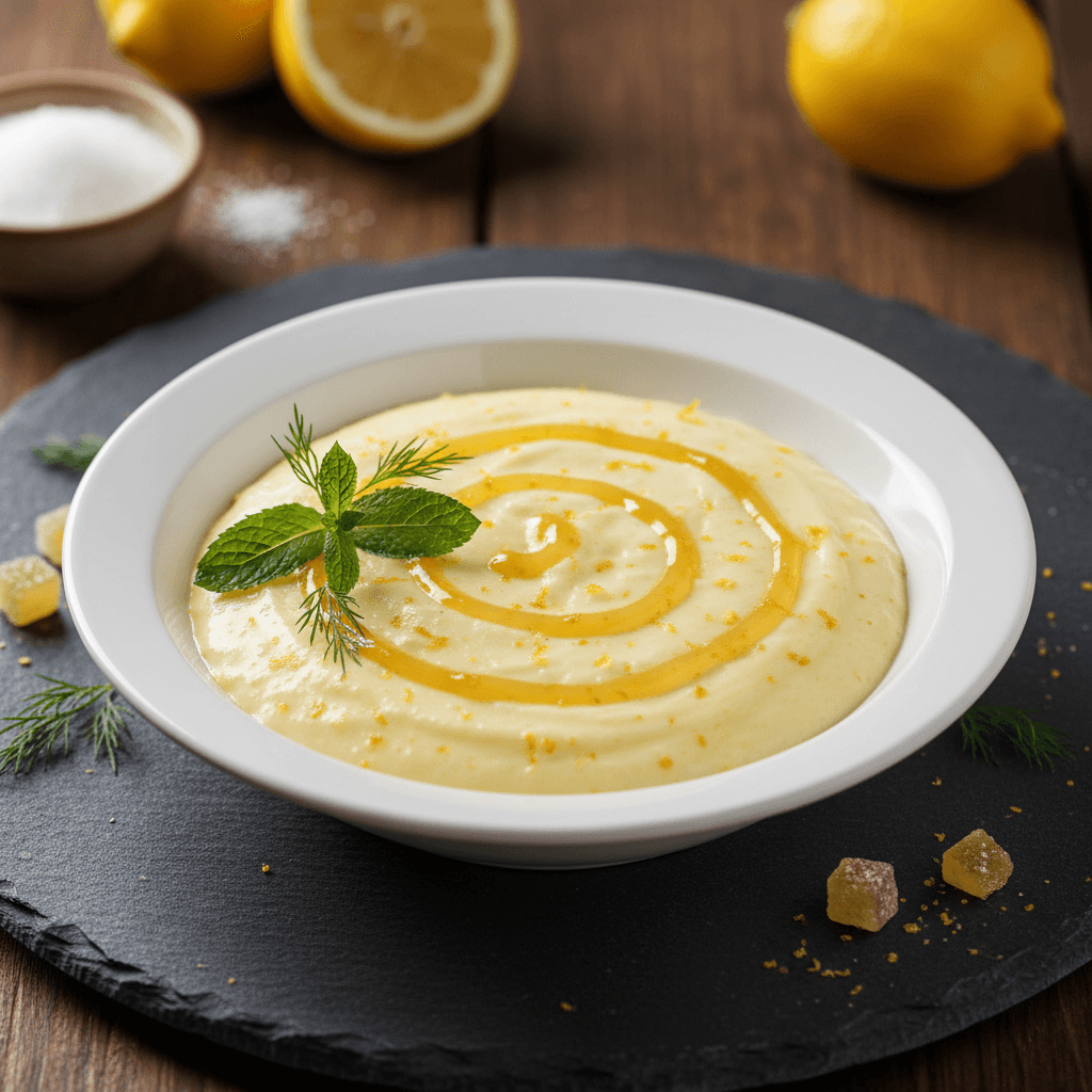 Limonlu Kolay Muhallebi tarifi görseli - 6 kişilik, 61 TL maliyet