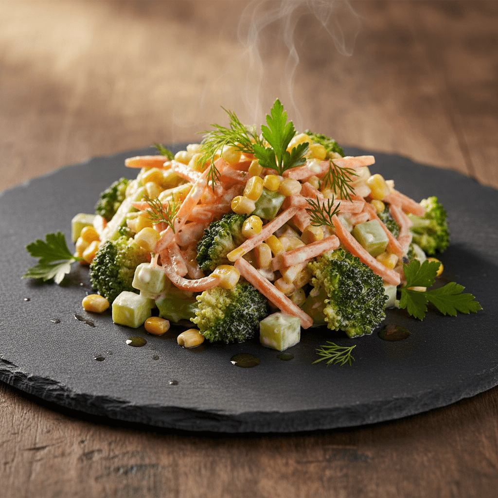 Havuçlu Brokoli Salatası tarifi görseli - 2 kişilik, 253 TL maliyet