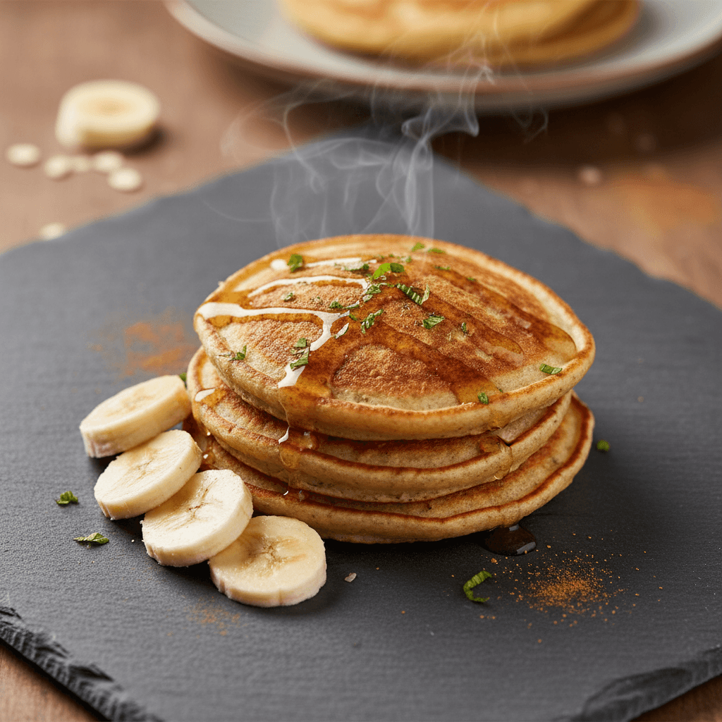 Muzlu Yulaf Pancakes tarifi görseli - 1 kişilik 43 TL
