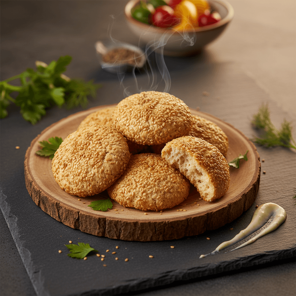 Tuzlu Susamlı Kurabiye tarifi görseli - 24 kişilik, 158 TL maliyet