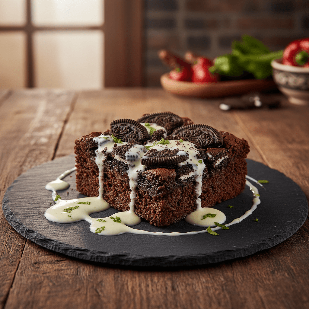 Oreolu Brownie tarifi görseli - 9 kişilik, 335 TL maliyet
