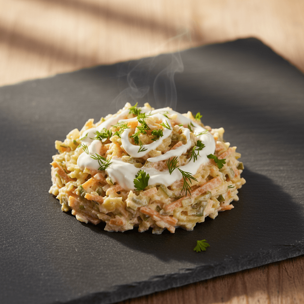 Yoğurtlu Havuçlu Kabak Salatası tarifi görseli - 2 kişilik 31 TL