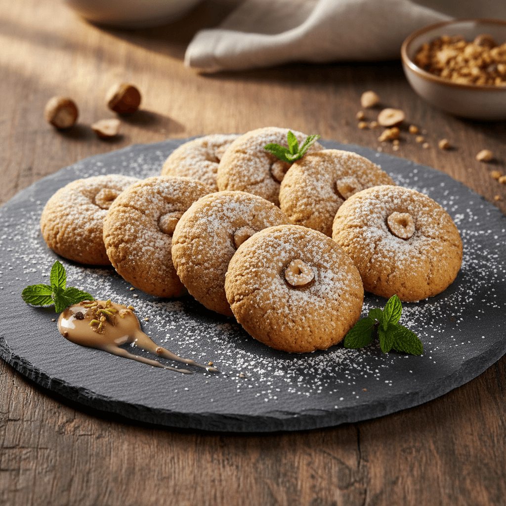 Tereyağsız Tahinli Kurabiye tarifi görseli - 20 kişilik, 262 TL maliyet