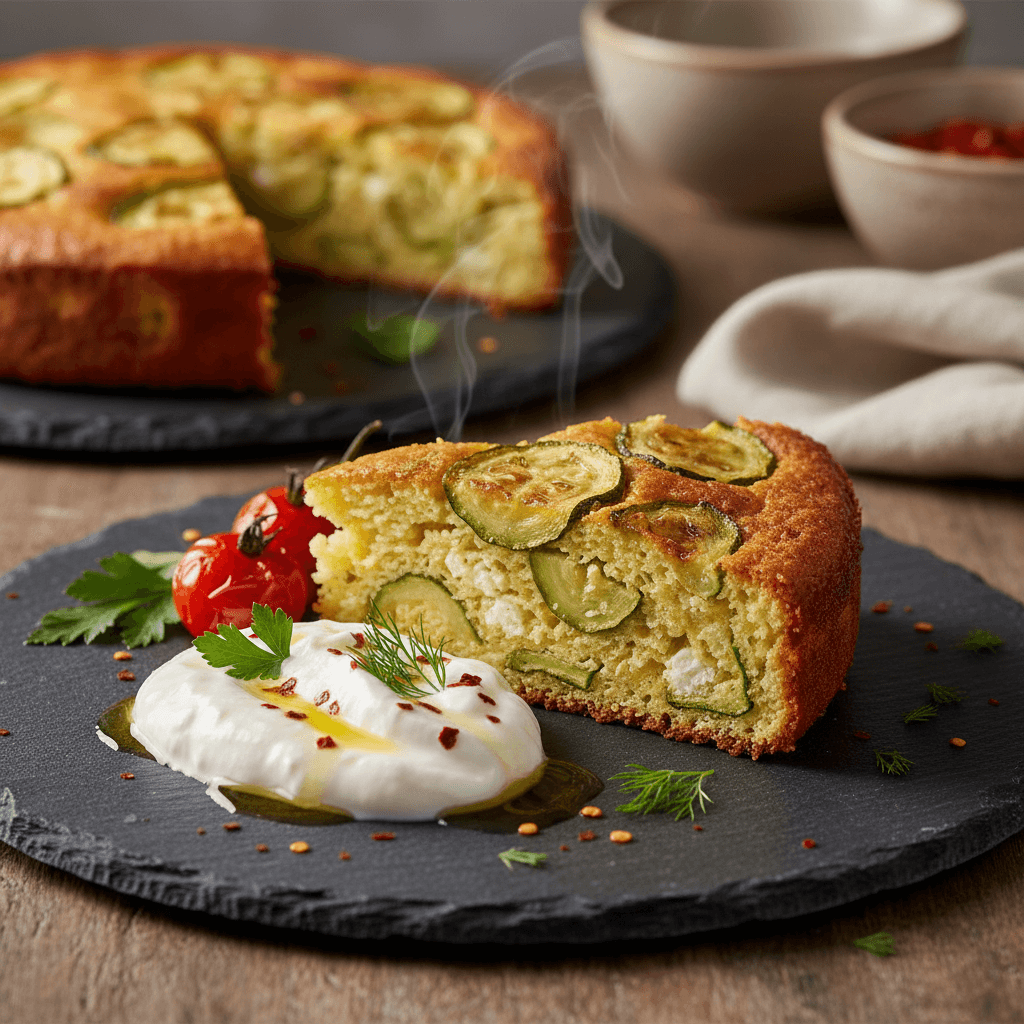 Kabaklı Mısır Unu Keki tarifi görseli - 8 kişilik, 135 TL maliyet
