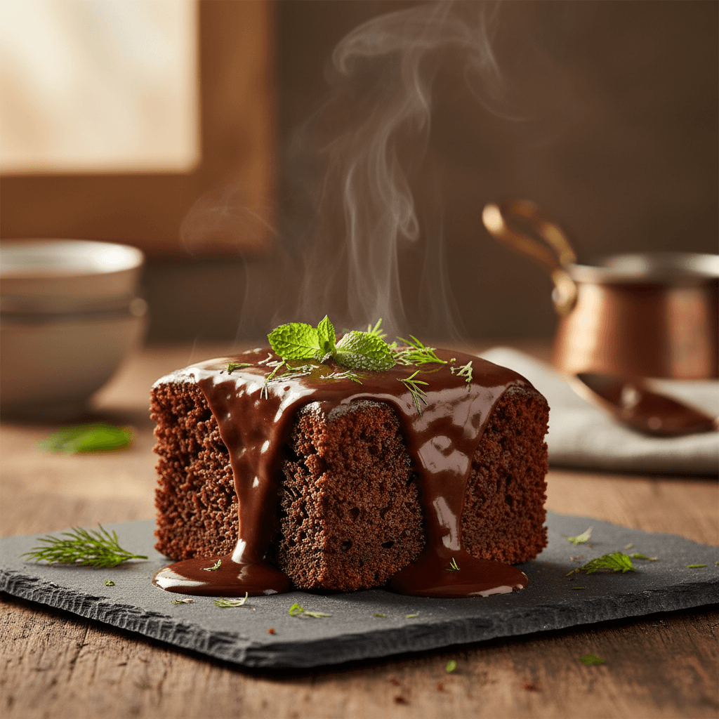 Duble Soslu Islak Kek tarifi görseli - 12 kişilik, 125 TL maliyet