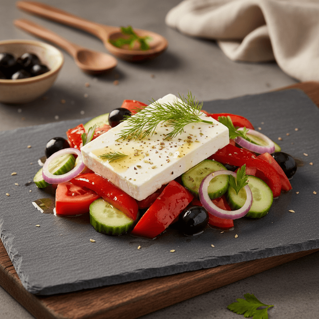 Yunan Salatası tarifi görseli - 4 kişilik 106 TL
