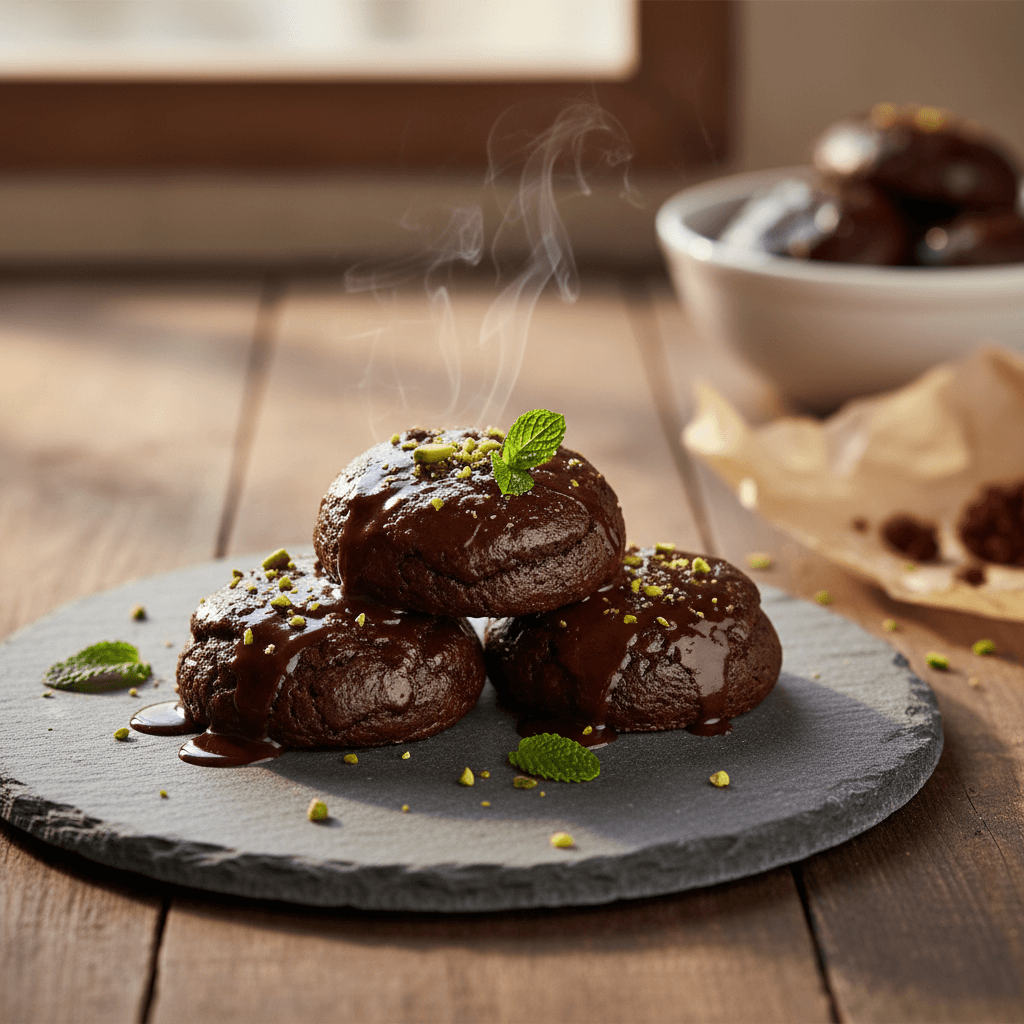Kakaolu Islak Kurabiye tarifi görseli - 12 kişilik, 189 TL maliyet
