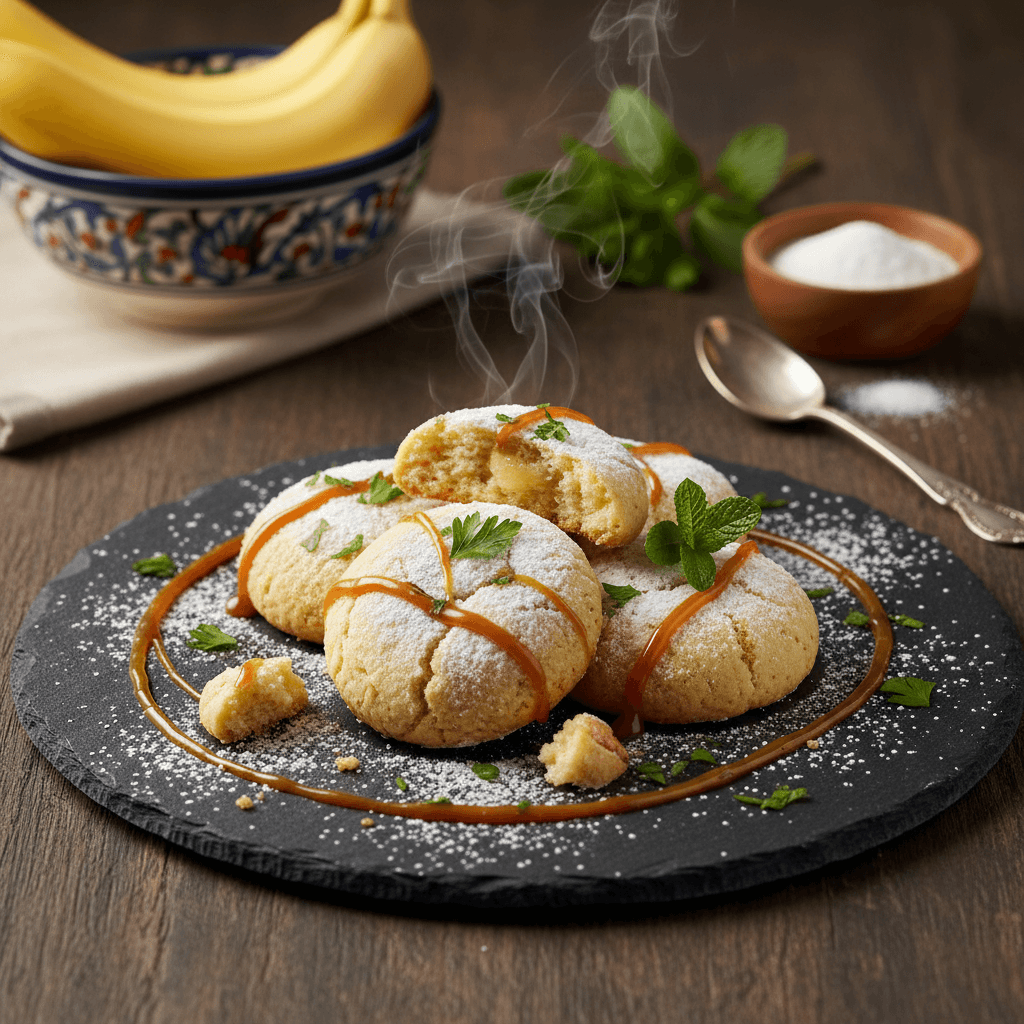 Muz Pudingli Kurabiye tarifi görseli - 24 kişilik, 159 TL maliyet