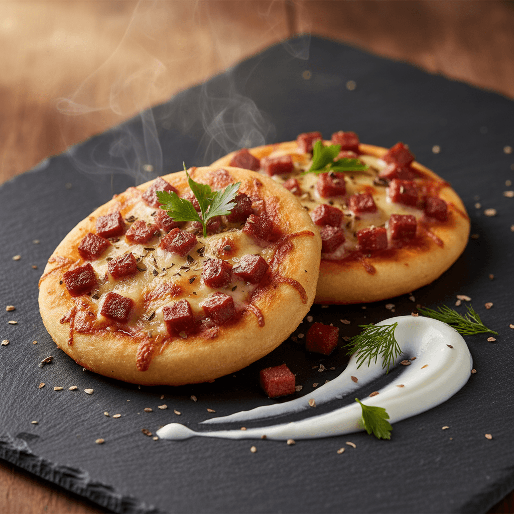 Pizza Tadında Mayasız Pişi tarifi görseli - 18 kişilik, 237 TL maliyet