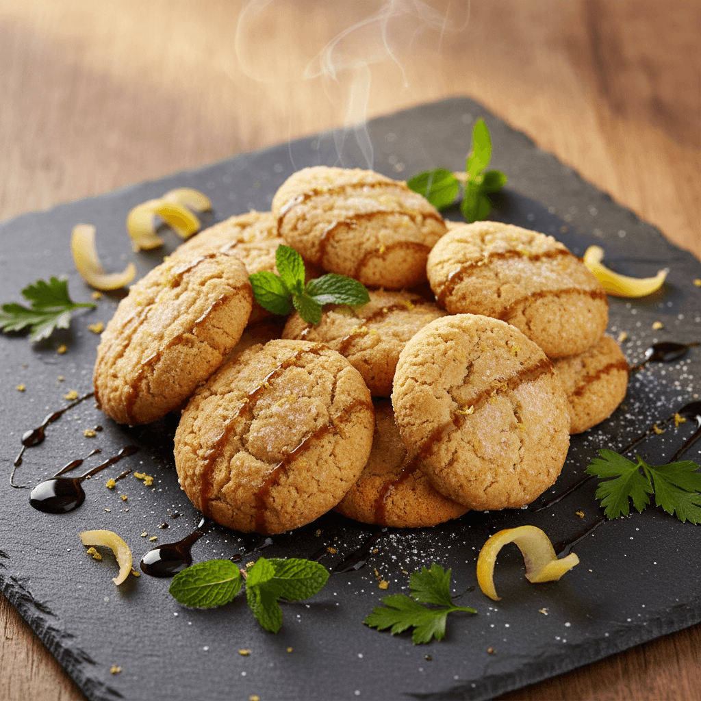 Limonlu Zencefilli Kurabiye tarifi görseli - 24 kişilik, 134 TL maliyet